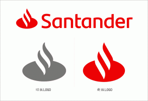 西班牙Santander銀行LOGO設(shè)計，改善用戶