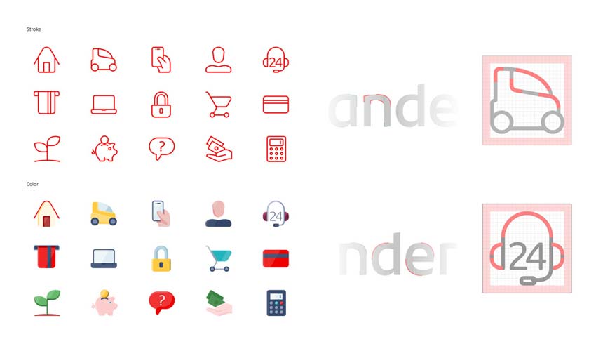 西班牙Santander銀行LOGO設(shè)計(jì)，改善用戶體驗(yàn)是王道-3